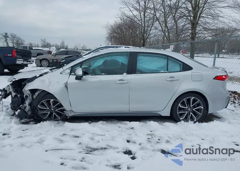 2020 Toyota Corolla Se from USA, damaged, VIN 5YFS4RCE9LP019343
